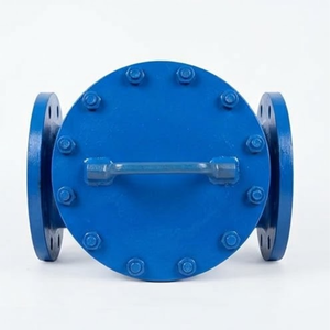 Filtre à panier industriel manuel à bride en acier galvanisé pour conduites d'eau, d'huile et de gaz Sealmech - Product Image 3