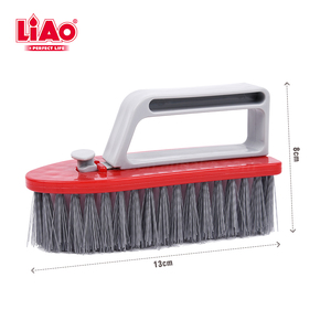 <span class=keywords><strong>Brosse</strong></span> à récurer robuste LIAO 2 en 1 avec petite <span class=keywords><strong>brosse</strong></span> intégrée pour carrelage ou coulis - Product Image 2