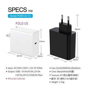 <span class=keywords><strong>Cargador</strong></span> de corriente para portátiles Xiaomi, adaptador de corriente de 18W, 30W, 45W, <span class=keywords><strong>60W</strong></span>, 65W, QC3.0, PD3.0, para portátiles, <span class=keywords><strong>MacBook</strong></span> <span class=keywords><strong>Pro</strong></span>/Air, iPhone <span class=keywords><strong>13</strong></span>, 14 <span class=keywords><strong>Pro</strong></span> Max, para Xiaomi, 30W, 45W, <span class=keywords><strong>60W</strong></span>, 65W - Product Image 2