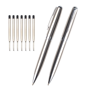 High-quality Luxury Metal Ballpoint <b>Pen</b> with logo Business Signature Metal <b>Pen</b> Black Custom <b>Pen</b> Suitable for Corporate Gifts - Product Image 3