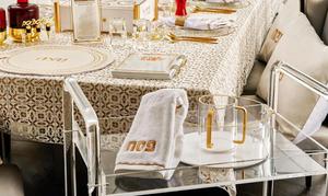 Ciotola di lavaggio in acrilico classico classico e moderno con bordo in oro di lusso-progettata per la superficie lucidata dell'<span class=keywords><strong>abbigliamento</strong></span> del <span class=keywords><strong>negozio</strong></span> di esposizione - Product Image 3