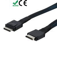 Kabel Oculink 4i SFF-8611 PCIe Gen3 0.3M untuk server komputer