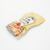 Bec verseur de pâte Sauce Chili emballage tomate Ketchup pochette à presser remplissage à chaud papier d'aluminium emballage de thé sac de jus