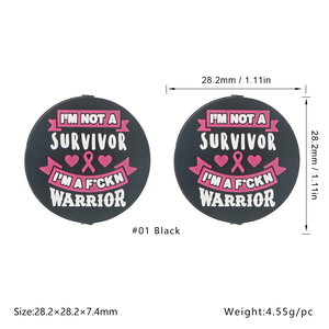 Fábrica personalizada suave Bpa libre Jesús Parsonage mordedor silicona Focal cuentas para Diy joyería con cuentas llavero pulsera Fabricación de bolígrafos - Product Image 2