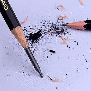 신보원 아티스트 스케치 연필 세트 도매가 그림 도구 세트 육각 원형 삼각형 연필 나무 손잡이 흑연펜 - Product Image 3