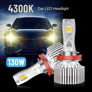 New High Power 200w 40000lm Led Headlights H7 H4 Led 4300K Automotive Lighting System 12V Luz Led H4 <strong>Headlamp</strong> Bulb - Product Image 2