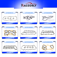 RACEORLY 11128621951 Gasket Tutup Katup ACM Karet Hitam untuk BMW B58B30A Seri 1 2 3 4 5 6 7