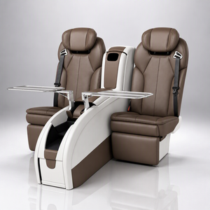 Asiento de Capitán Eléctrico Ajustable para Camioneta, con Masaje, Ventilación, Calefacción, de Cuero Impermeable, para <span class=keywords><strong>Mercedes</strong></span> Sprinter/Vito MPV <span class=keywords><strong>Camper</strong></span> - Product Image 1