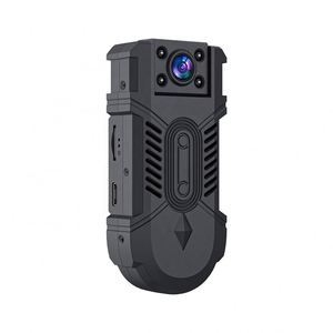 Cámara de seguridad de visión nocturna con resolución QZT 1080p HD con tarjeta SD y mini clip trasero MicroSD con función de grabación - Product Image 1