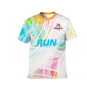 Printed <b>Polyester</b> <b>Tshirt</b> Sublimation High Quality Low Moq - Product Image 1