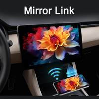 Radio para Auto Android con Pantalla Grande de 14 Pulgadas, Reproductor de CD, Pantalla OLED, Compatible con Marco de 9"/10", Reproductor Multimedia Universal, CarPlay Inalámbrico