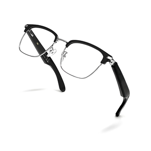 Moda negro AI Anti-Blue Light Smart para gafas Bluetooth sin montura miopía y auriculares inalámbricos para fotos y llamadas GT33 - Product Image 2