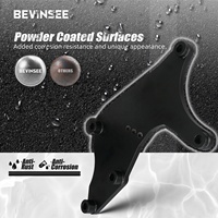 Bevinsee mise à niveau LS Kit de support d'alternateur double pour Chevy pour moteur GM Vortec 1999-2013 4.8L 5.3L 6.0L 6.2L