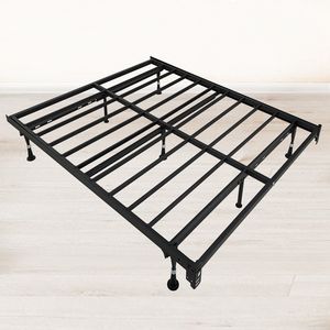 Easy Assembly Carry Foldable Metal Platform Bed Frame Underbed Storage Twin XL Queen Full size