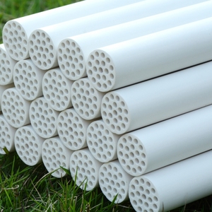 UF เมมเบรนกรอง Ultrafiltration เมมเบรน Al2O3เซรามิกที่มีรูพรุนทนอุณหภูมิสูงส่วนประกอบความดัน - Product Image 4