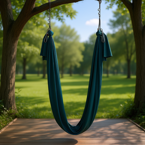 Columpio de Yoga Aéreo de 8.7 Yardas, Tela de Nailon, Hamaca Antigravedad, Kit Completo de Montaje para Uso en Interiores y Exteriores - Product Image 2