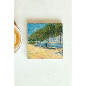 Posavasos Individual de Piedra de la Serie 159 de Vincent Van Gogh - Product Image 1