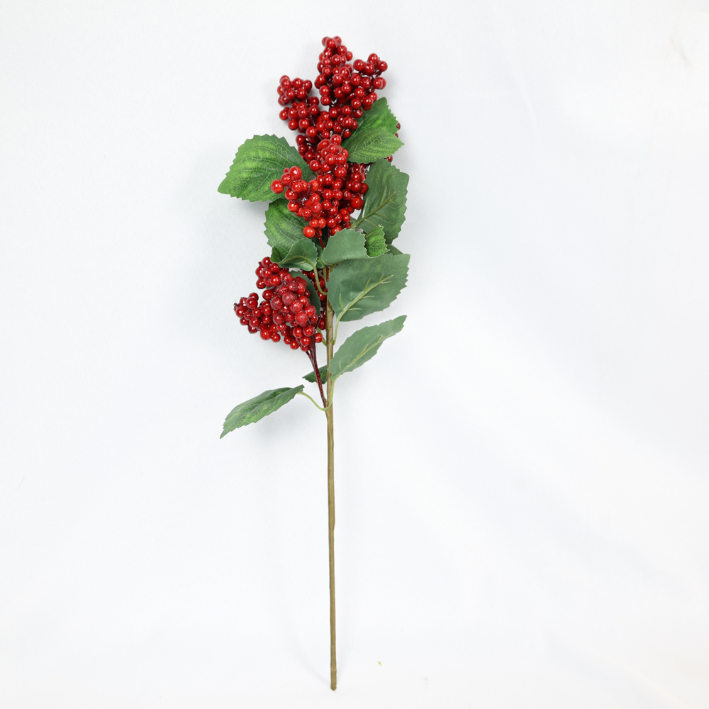Grohandel 2024: Knstliche rote Beeren fr Indoor-Dekoration
