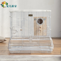 Petite cage à oiseaux pour perruches, perroquets, agapornis, perruchons, pinsons, canaris, cage en métal pour perroquets pour la maison, cages de reproduction pour perruches