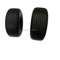 Ban Karet Padat Tugas Berat 16x6.50-8 Roda Semi-Padat untuk Mesin Pertanian