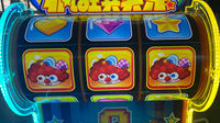 Machine de jeu d'arcade intérieure à monnayeur, jeu de réflexes amusant pour enfants, en plastique, en anglais
