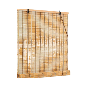 Tirai karbon pelindung UV untuk jendela, gorden kasa bambu perlindungan UV mudah dipasang dalam dan luar ruangan - Product Image 1