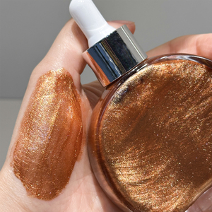 New Makeup Products 2026 Pearl Essence Body Shimmer Oil <b>Vitamin</b> E Nourishing Formula For Radiant Skin Moisturizing Glow - Product Image 3