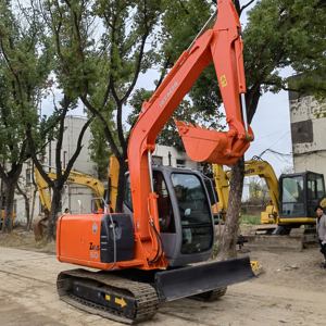 Used Hitachi ZX60 Mini Excavator Original Machine 6 Ton Operating Weight 2022 Model 0.25m <b>Bucket</b> Capacity <b>Cheap</b> Price Motor - Product Image 6