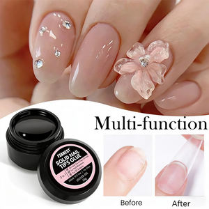 FZN TPO FREE Nouvelle colle à ongles Gel X 3 en 1 multifonctionnelle OEM Marque privée personnalisée Colle à ongles solide en gel pour faux ongles - Product Image 3