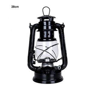 Cổ Điển Kim Loại Đèn Lồng 28/31/34Cm Windproof Treo Đèn Xách Tay Dầu Hỏa Đèn Cho Trường hợp Khẩn Cấp cúp Điện Cắm Trại - Product Image 4