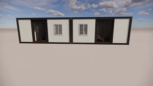 Conteneur de bureau mobile pliable à déploiement rapide / Aucun système hydraulique requis / Pliage manuel - Product Image 5