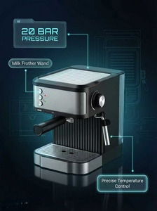 Cafetera Express de 1.5L, Máquina de Capuchino de 20 Bares, Cafetera Italiana con Función de Preparación de Café - Product Image 3