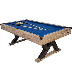Mesa de Juego Multifuncional 3 en 1 de 7 pies para Interiores, Mesa de Billar, Snooker <span class=keywords><strong>y</strong></span> Tenis de Mesa, Mesa de Comedor - Product Image 1