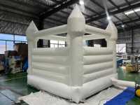 Structure gonflable commerciale d'extérieur pour mariages et fêtes, 4x3x3m, en PVC, installation facile, conforme EN14960/CE