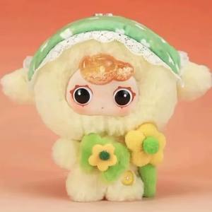 Figurine créative mignonne en vinyle de la série Fortune Spring Flower de Baby Three Blind Box OO Cub, jouet tendance, porte-clés - Product Image 2