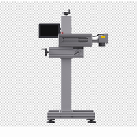 Machine de codage laser entièrement automatique, imprimante jet d'encre pour l'impression de dates d'expiration, marquage et gravure, alimentée par courant alternatif, Chine