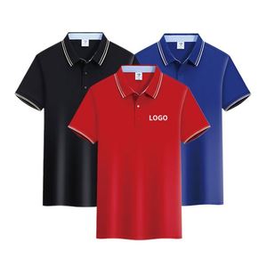 ขายส่งเสื้อยืดปักโลโก้ผ้าฝ้ายแท้ 55% สีพื้น สำหรับกอล์ฟ ยูนิเซ็กซ์ แขนสั้น น้ำหนัก 200 กรัม แห้งเร็ว ใส่สบาย - Product Image 2