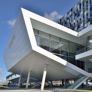 3MM 4MM 5MM ACP PVDF rivestimento della facciata della parete 1220x2440mm ACM foglio di alluminio pannelli compositi materiale per facciate e rivestimenti - Product Image 6