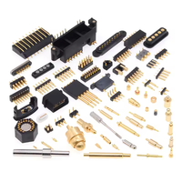 Conector Magnético Pogo Pin de Alta Calidad para PCB, Material de Cobre y Latón, Macho y Hembra, Certificado ROHS, Marca Jinbilai