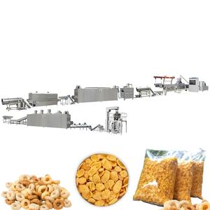 สายการผลิตซีเรียลกรอบและซีเรียลอาหารเช้า - เครื่องผลิตคอร์นเฟลกส์แบบอัตโนมัติเต็มรูปแบบ - Product Image 1
