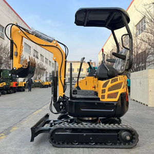 मुफ़्त शिपिंग!!! बिक्री के लिए 1.2 टन मिनी खुदाई हाइड्रोलिक डिगर मिनी खुदाई मिनी बैगर मुफ़्त शिपिंग 1 टन 2 टन लाल 150 मिमी - Product Image 1