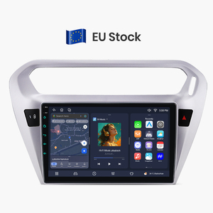 วิทยุติดรถยนต์ Junsun 9 นิ้ว ระบบไร้สาย Carplay สำหรับ Peugeot 301 Citroen Elysee ปี 2013-2018 ระบบนำทางอัจฉริยะสำหรับรถยนต์ เครื่องเล่นวิดีโอ Android - Product Image 1