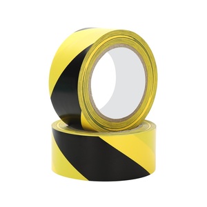 Ruban adhésif en PVC à prise rapide et sécurisée, simple face, pour l'étiquetage de sécurité des entrepôts et des installations industrielles - Product Image 1
