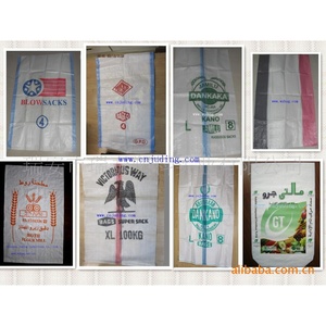 Bolsas de Plástico Tejidas Marca Giant Ding, Capacidad de Carga 100kg, Impresión de Logotipo para Empaque de Exportación - Product Image 1