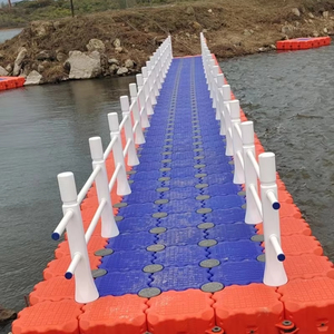 Популярный модульный плавучий док для гидроциклов и лодок из HDPE, изготовленный методом выдувного формования, в наличии - Product Image 5