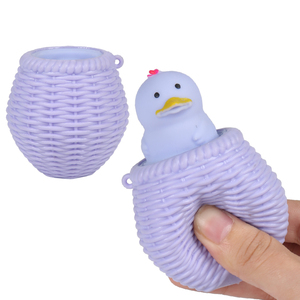 New Design OEM Easter Festival Pop up Cup Squeeze <b>Toys</b> Hiding up Stress Relief <b>Toys</b> Rabbit and Chick Pop Fidget <b>Toys</b> - Product Image 4
