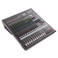 MGP16X Table de Mixage 16 Canaux avec USB et Effets, Mixeur Analogique 16 Voies avec Fonctions DSP, Préamplis D-PRE et Égaliseur X-pressive