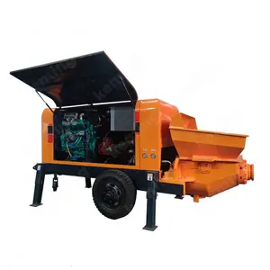 TRẠM BƠM BÊ TÔNG 125 mm ống vận chuyển máy BƠM BÊ TÔNG 55 kW kmb pumpcrete