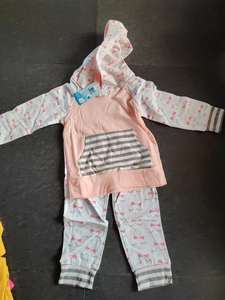 Liquidación de Conjuntos de Ropa para Bebés con Pantalones, Excedentes de Fábrica, Trajes para Niñas, Monos, Conjuntos de 2 y 3 Piezas - Product Image 2