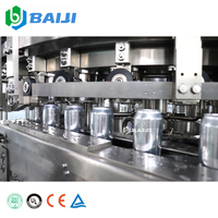 Machine de remplissage, de sertissage et d'emballage complète pour canettes de boissons gazeuses (Cola, CO2) - Équipement industriel